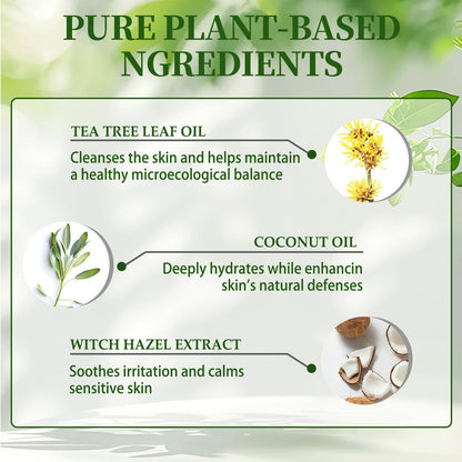 3PCS Tea Tree Soap – Purifying Bar with Tea Tree Oil & Coconut Oil