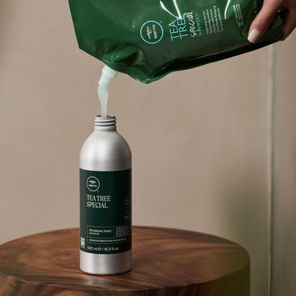 Tea Tree Special Conditioner Aluminum Bottle – Detangles, Smooths & Softens Hair All Hair Types 16.9 fl oz