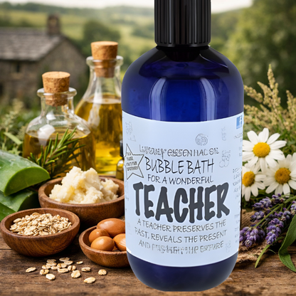 Teacher Gift Ideas Bubble Bath – Handmade in Yorkshire – Ylang Ylang – SLS & Paraben