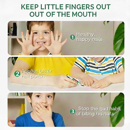 TEELAMP Nail Biting Treatment for Kids – 10 ml Bitter Deterrent, Dual Day & Night Care