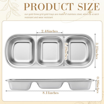 Teenyyou 4-Pcs Esthetician Bowls Set – Stainless Steel Face Mask Tray for Spa
