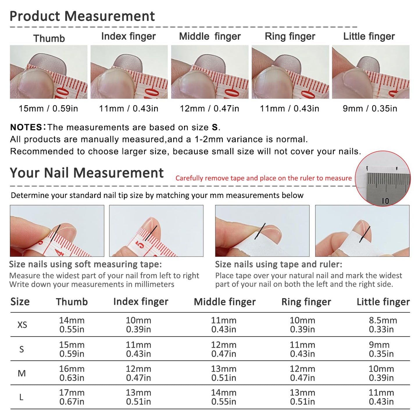 TENPAL Press On Nails 10 Pcs with Tools Kit (XS) – Peach Tea Rose Gradient Cat Eye, Short Oval