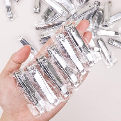 Terdey Individually Wrapped Nail Clippers – Stainless Steel, 50-Pack, 2.67in