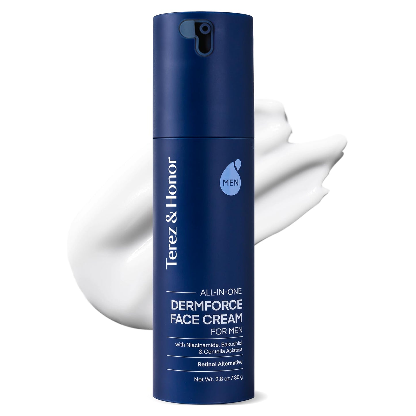 TEREZ & HONOR 6-in-1 Face Cream for Men | Korean DermForce Anti-Aging Moisturizer