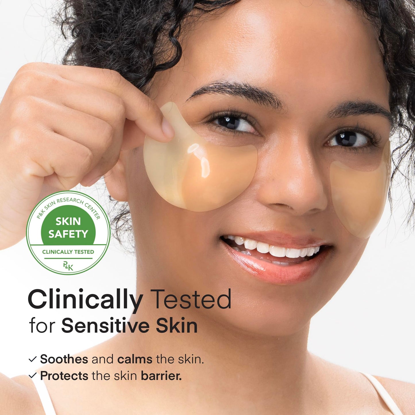 TEREZ & HONOR Vitamin C Eye Patches - 60 Pcs | Korean Brightening & Hydrating Under Eye Masks
