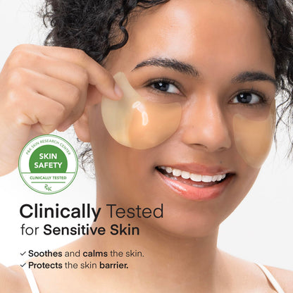 TEREZ & HONOR Vitamin C Eye Patches - 60 Pcs | Korean Brightening & Hydrating Under Eye Masks