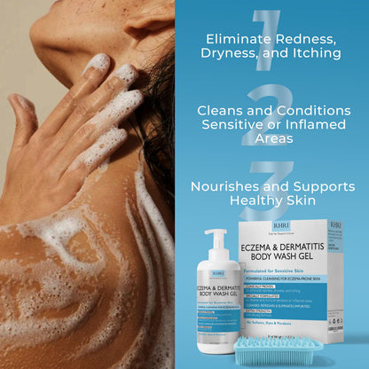 Eczema Body Wash | Terramed Just Think Comfort | Gentle, Sulfate-Free Cleanser