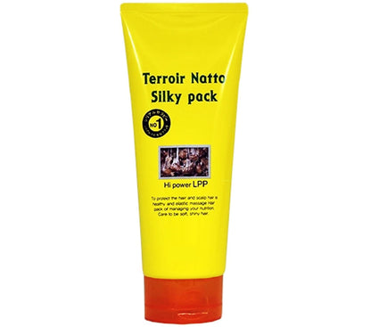 Terroir Natto Silky Hair Pack – Gentle, Nourishing Care with Natto & Rice Bran Oil (200ml)