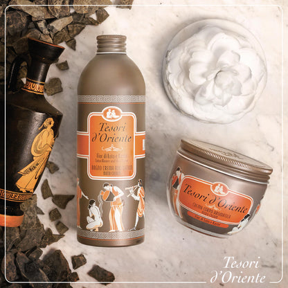 Tesori d'Oriente Fior Di Loto e Karité Bath Cream – Lotus Flower & Shea Butter, 500ml