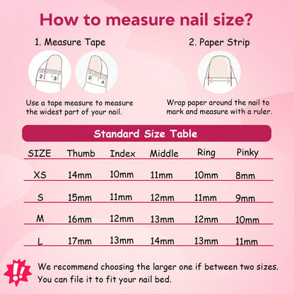 Tesytto Nightmare Before Christmas Press-On Nails – 3D Ghosts, Kawaii Short Nails