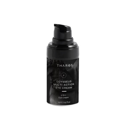 THAROS 3-in-1 Eye Cream for Men — Hydration, Calming, Hyaluronic Acid, Vegan