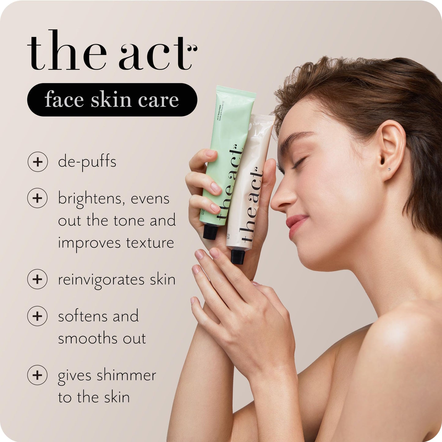 The Act Facial Mask - Coffee Hydration & Pore Purifying Skincare (2oz)