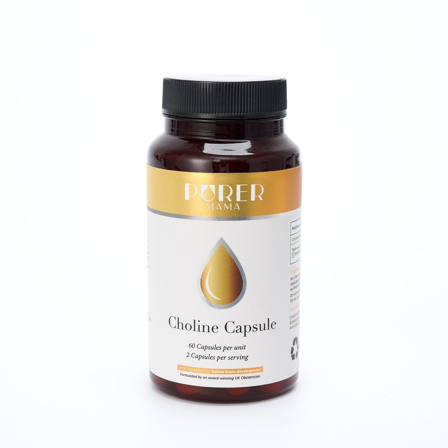 The Choline Capsule - Choline Bitartrate