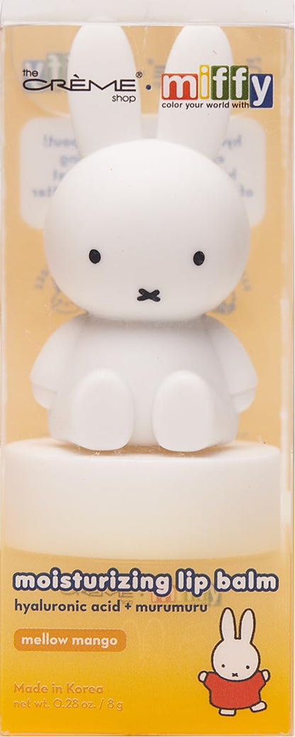 The Crème Shop Miffy Tinted Lip Balm in Mellow Mango — Hyaluronic Acid + Murumuru