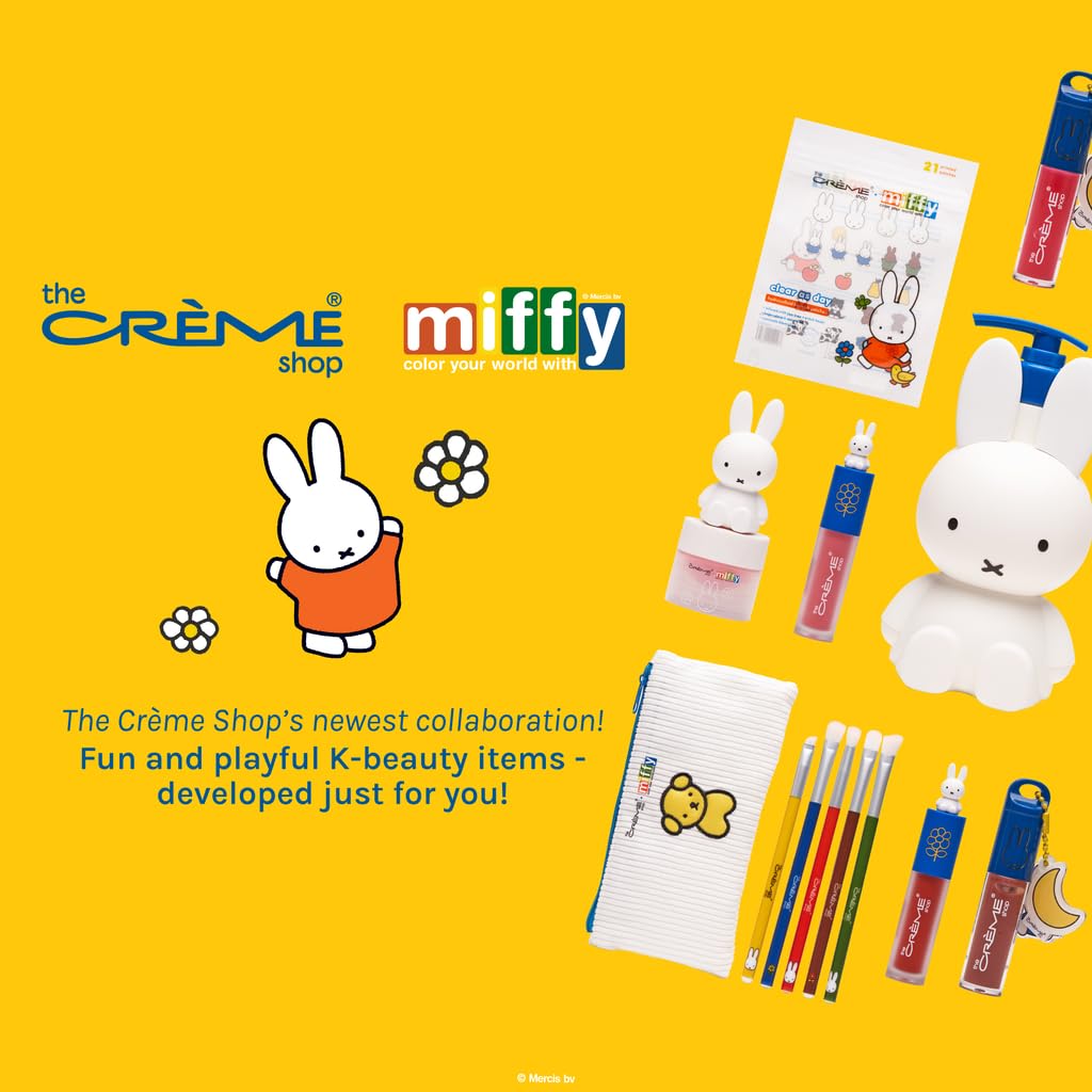 The Crème Shop Miffy Clear Day Patches – Tea Tree & Witch Hazel Hydrocolloid Spot Patches (2 Pack)