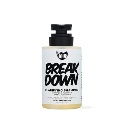 The Doux BREAKDOWN Clarifying Shampoo for Curly & Textured Hair – Rosemary & Vitamin E Detox, Sulfate-Free