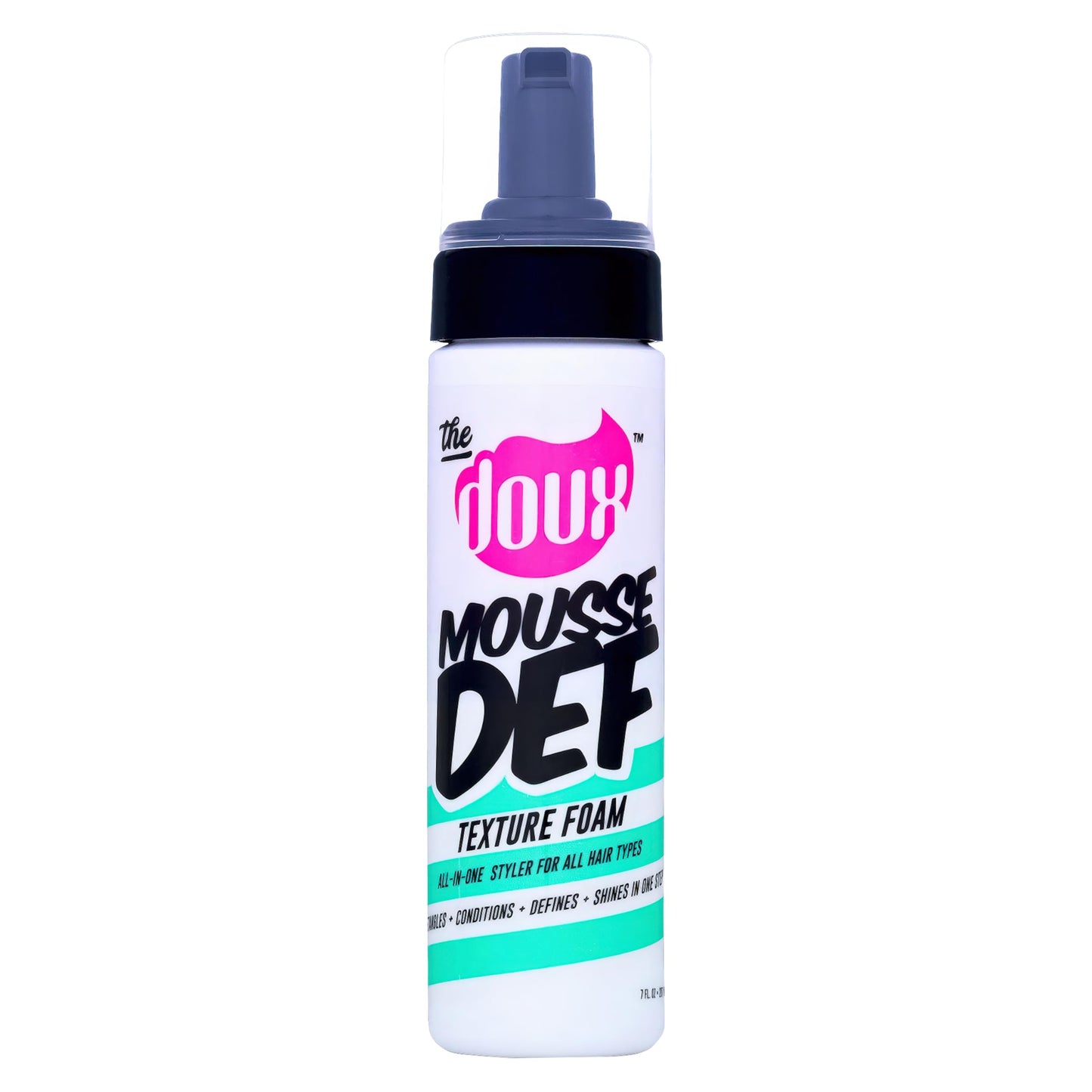 The Doux Multi-Use Mousse for Curly Hair – Texture Foam for Definition, Volume & Shine