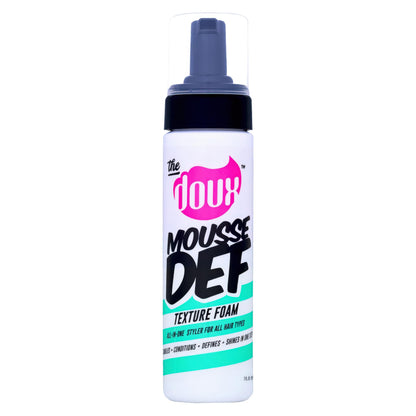 The Doux Multi-Use Mousse for Curly Hair – Texture Foam for Definition, Volume & Shine
