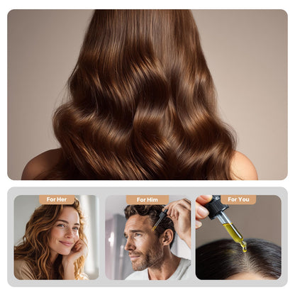 The ELIX USDA Organic Rosemary Oil for Hair Growth – Thickening Formula with Castor & Pumpkin Seed | Made in USA | 4oz