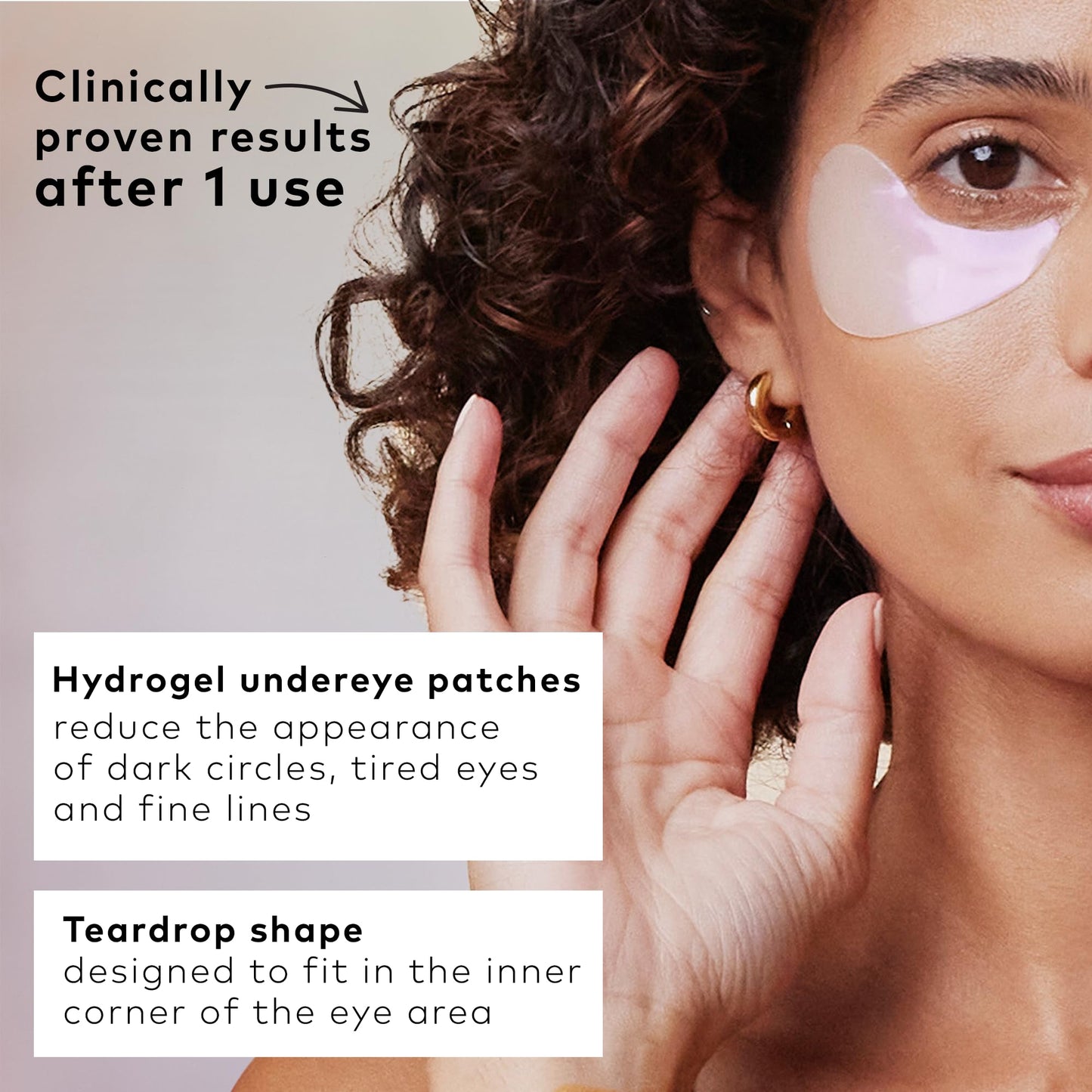 The Good Patch Brighten Up Hydrogel Under Eye Patches – Brighten Dark Circles & Puffy Eyes