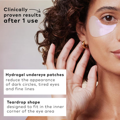 The Good Patch Brighten Up Hydrogel Under Eye Patches – Brighten Dark Circles & Puffy Eyes