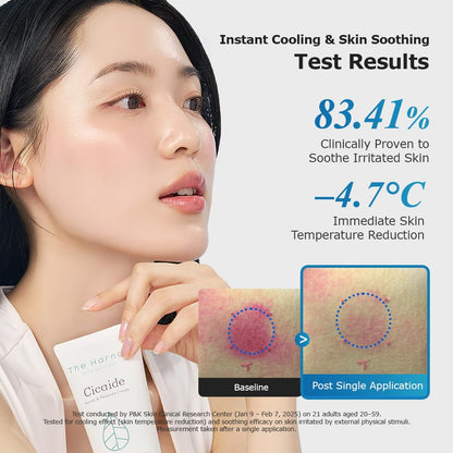 The harnay Cicaide Cream – 3.53oz Daily Moisturizer with Cica & Ceramide NP