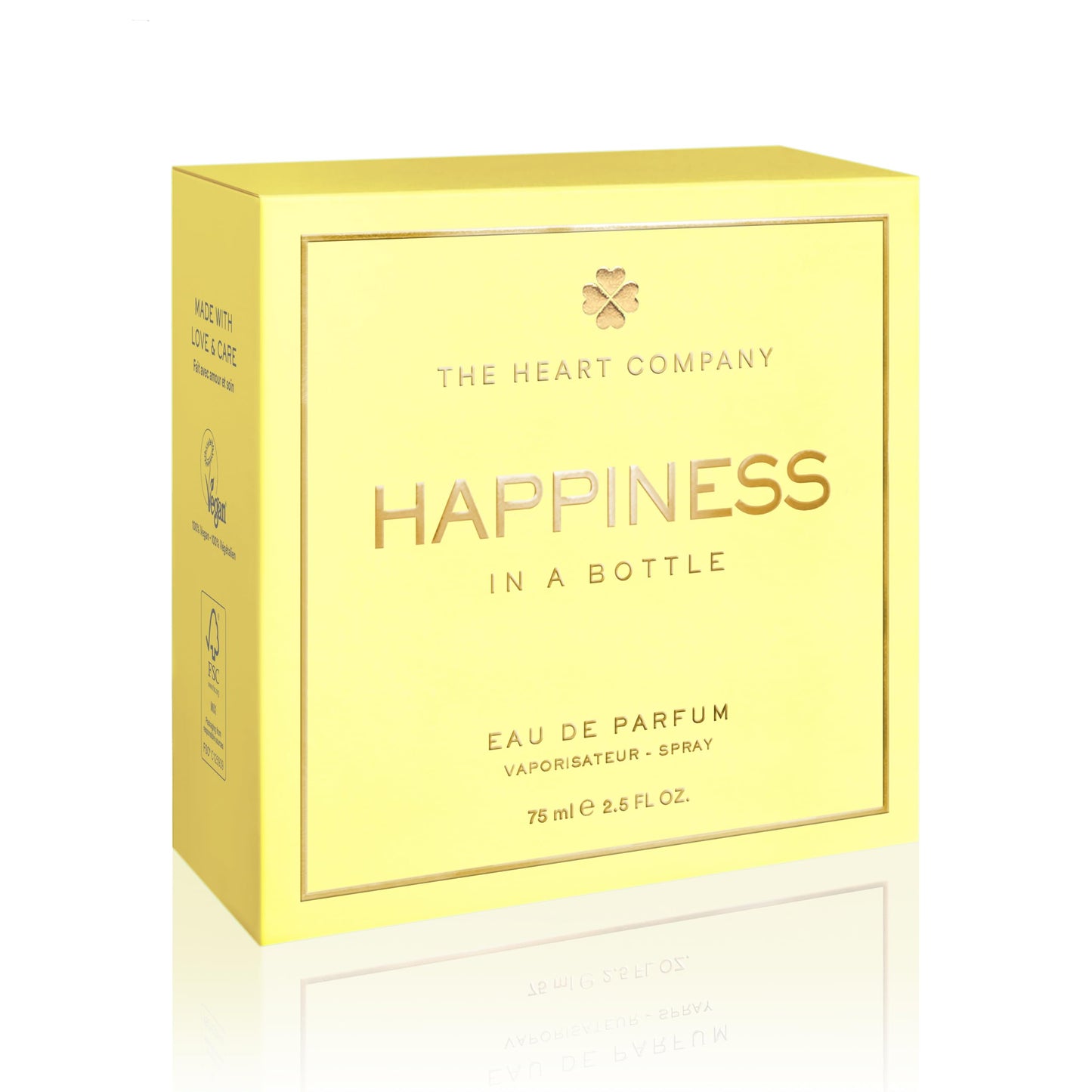 THE HEART COMPANY Happiness in a Bottle | Citrus Perfume for Women | 75ml