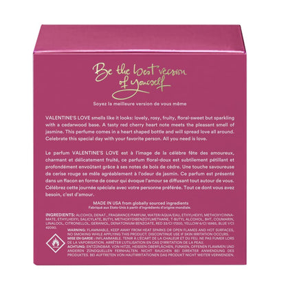 Valentine's Love Perfume for Women | The Heart Company | 75ml Vegan Heart-Shaped EDP