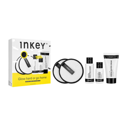 The INKEY List Glow Hard or Go Home Gift Set – Hydration Trio