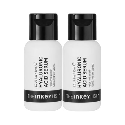 The INKEY List Hyaluronic Acid Serum Duo – Hydration Across Layers, 1.0 fl oz Each (2 Pack)