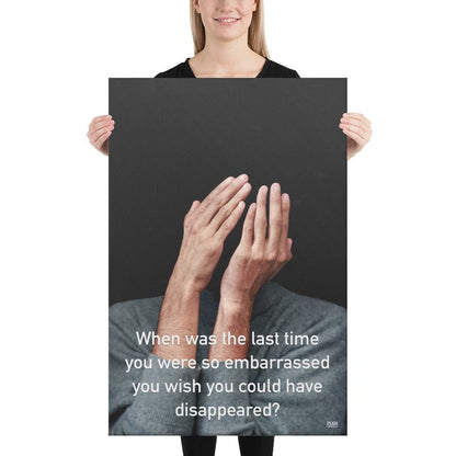 The Last Time You Were So Embarrassed - Canvas Print
