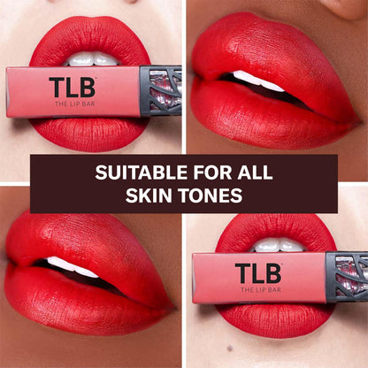 The Lip Bar - Nonstop Liquid Matte Lipstick in Hot Mama (Deep Rich Brown) | High Pigment, One-Swipe, Long-Lasting