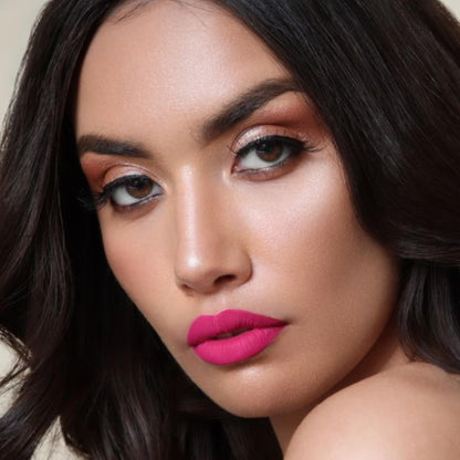 The Lip Bar Nonstop Liquid Matte Lipstick – Playmate Electric Pink (Fuchsia) | High Pigment, Long Lasting, 0.24 oz