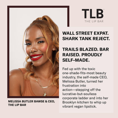 The Lip Bar Muse Deep Berry Nonstop Liquid Matte Lipstick – Long-Wear, High Pigment, Jojoba Oil & Vitamin E | Vegan & Cruelty-Free