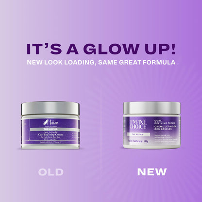The Mane Choice Alpha Curly As Can Be Curl Defining Cream – 12 oz, Biotin & Vitamin E, Paraben-Free