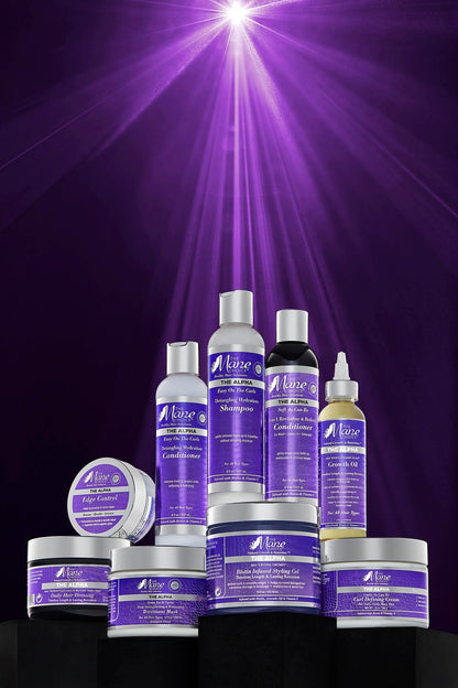 The Mane Choice Alpha Curly As Can Be Curl Defining Cream – 12 oz, Biotin & Vitamin E, Paraben-Free