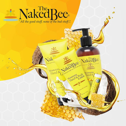 The Naked Bee Organic Orange Blossom Honey Lip Balm - 3 Pack