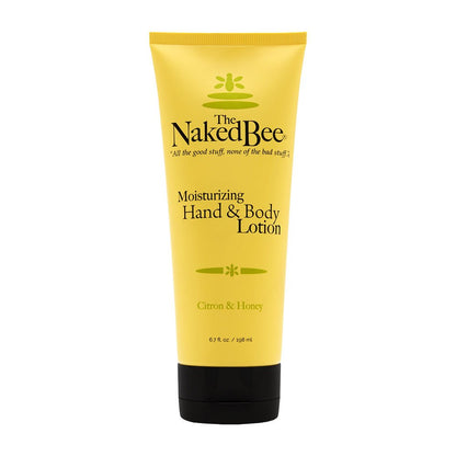 The Naked Bee Nourishing Body Lotion – Citron & Honey, 6.7 Fl oz | For All Skin Types