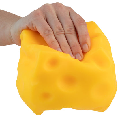 The Orb Factory ORB Easy Sqweezy Super Cheesy - Giant Squeezable Cheese Toy