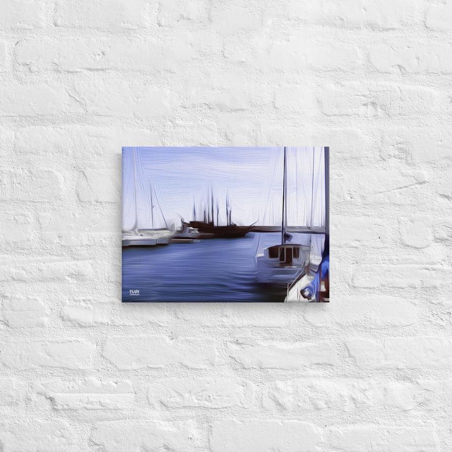 The Sleeping Yachts (at Afternoon) - Canvas Print