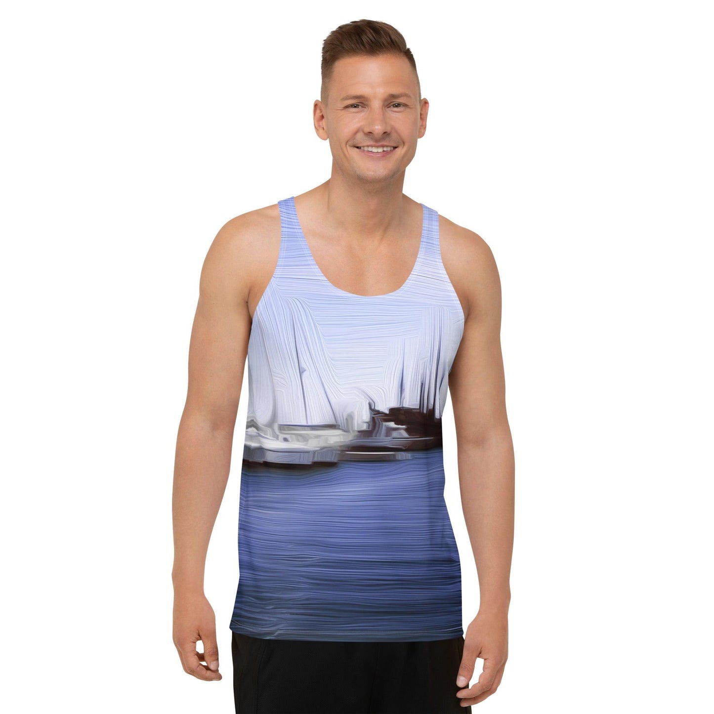 The Sleeping Yachts (at Afternoon) - Mens Tank Top