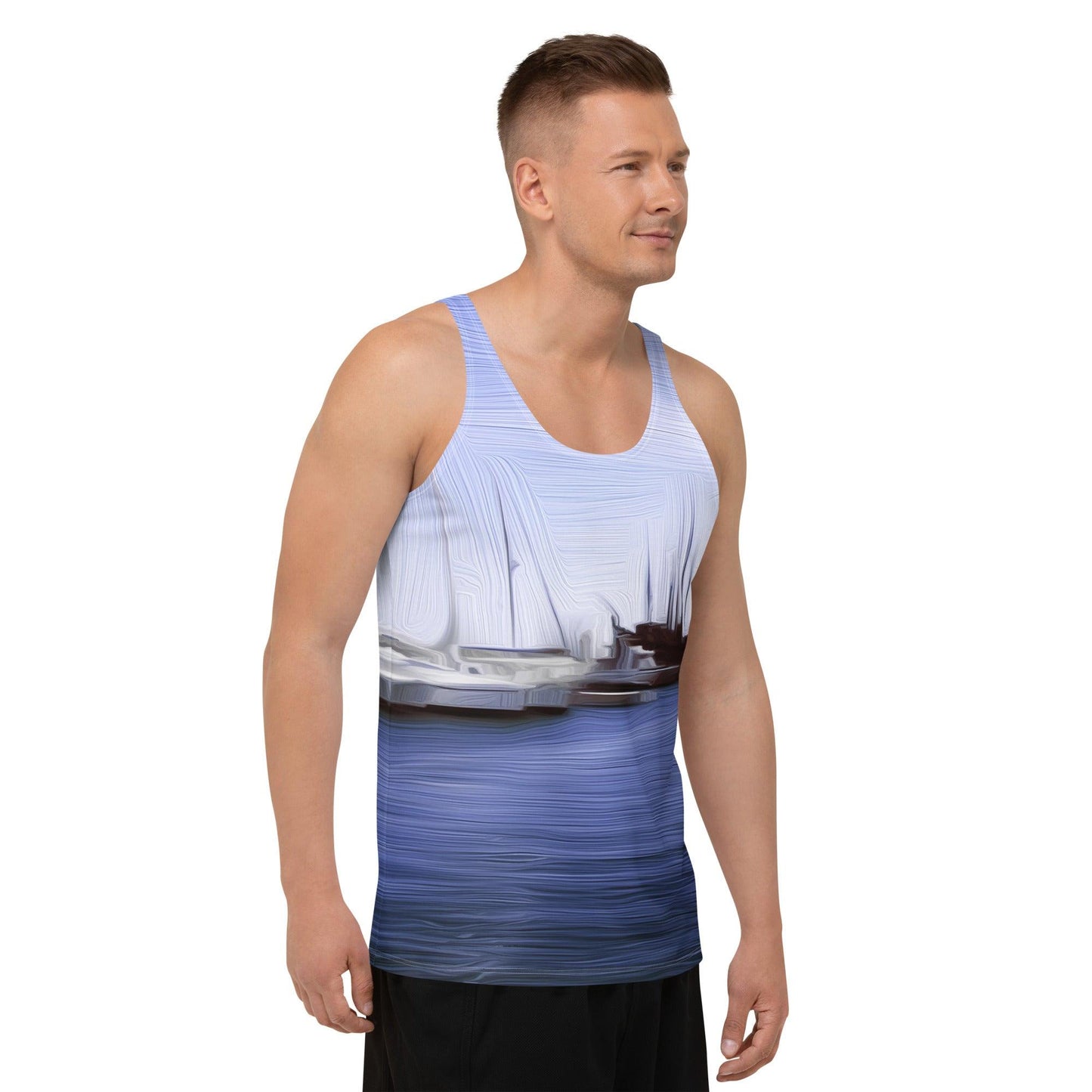 The Sleeping Yachts (at Afternoon) - Mens Tank Top
