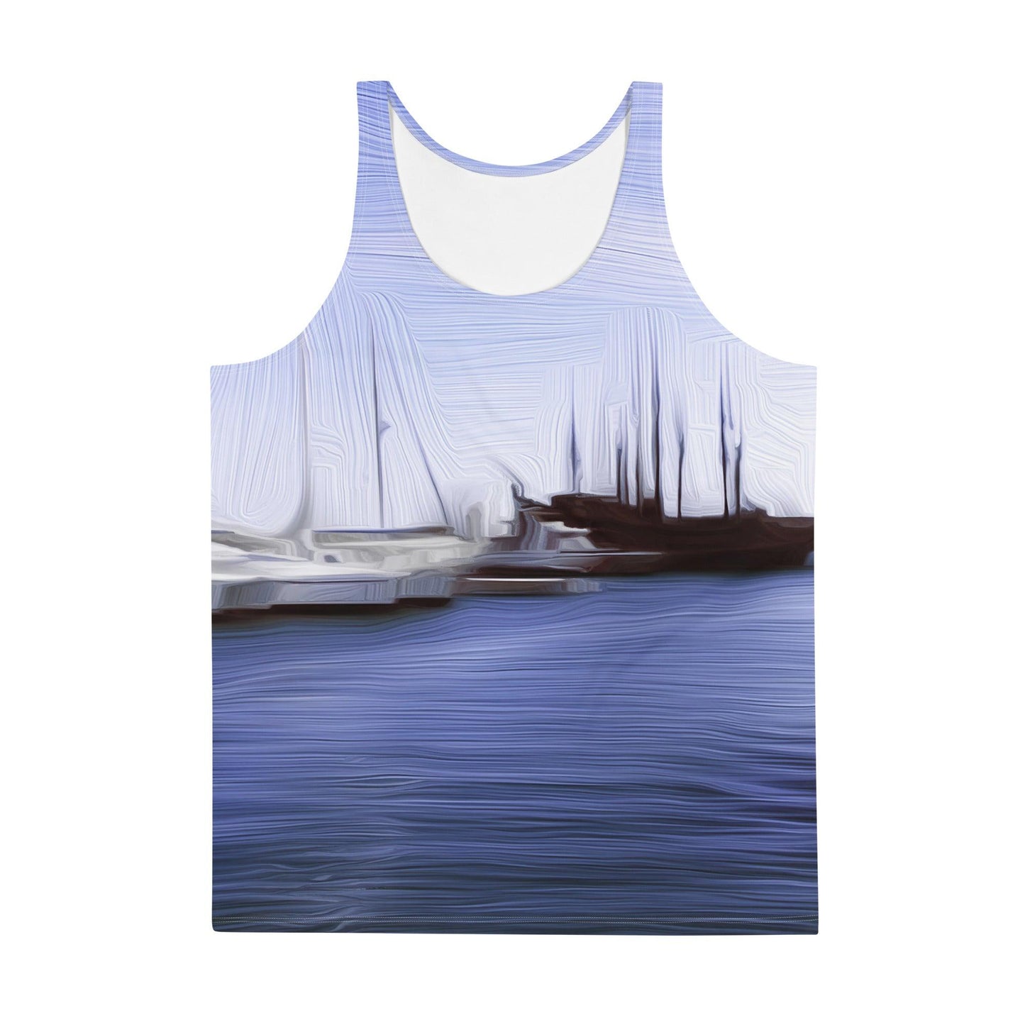The Sleeping Yachts (at Afternoon) - Mens Tank Top
