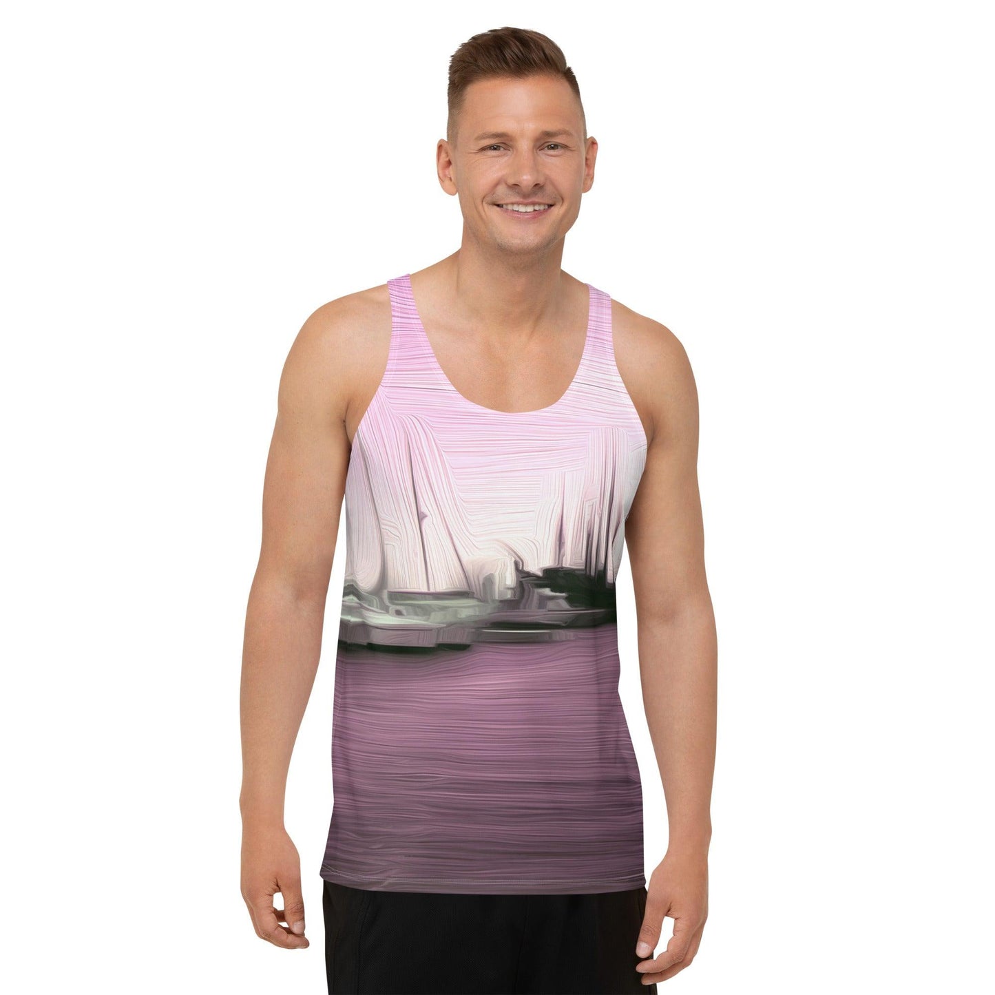 The Sleeping Yachts (at Evening) - Mens Tank Top