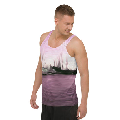 The Sleeping Yachts (at Evening) - Mens Tank Top