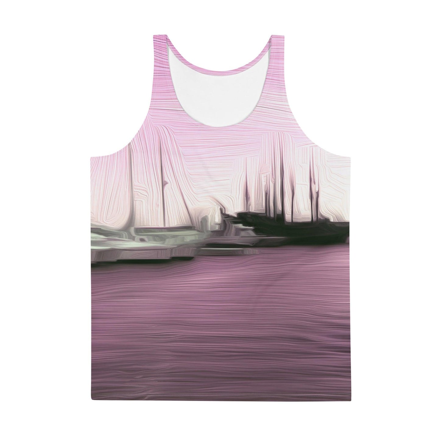 The Sleeping Yachts (at Evening) - Mens Tank Top
