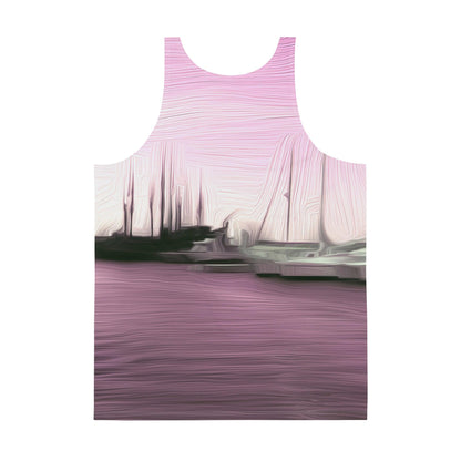 The Sleeping Yachts (at Evening) - Mens Tank Top