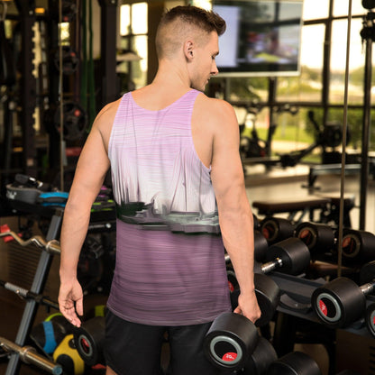 The Sleeping Yachts (at Evening) - Mens Tank Top