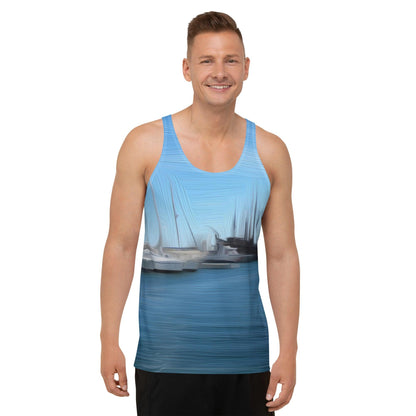 The Sleeping Yachts (at Morning) - Mens Tank Top