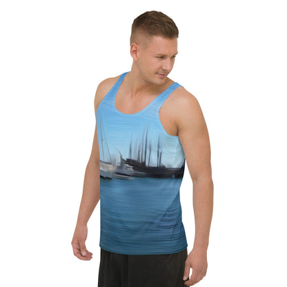 The Sleeping Yachts (at Morning) - Mens Tank Top